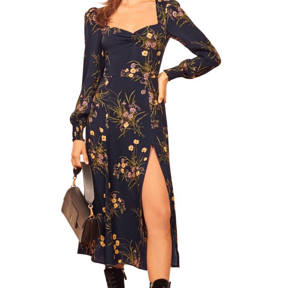 Reformation Wallflower Midi Dress
